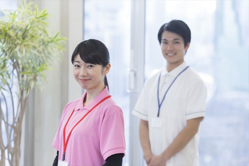 デイサービスのスタッフ